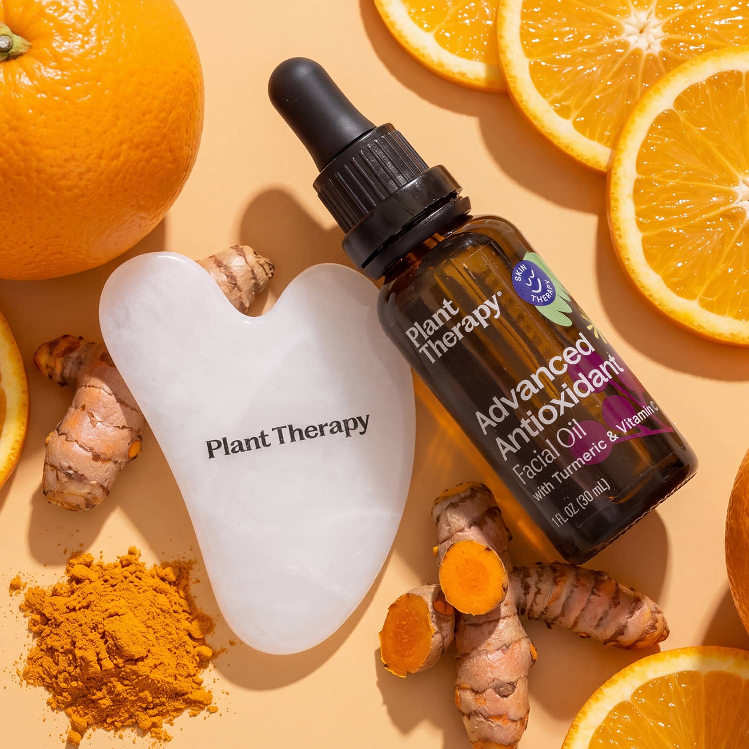 Advanced Antioxidant Facial Oil + Free Jade Gua Sha - Image 2