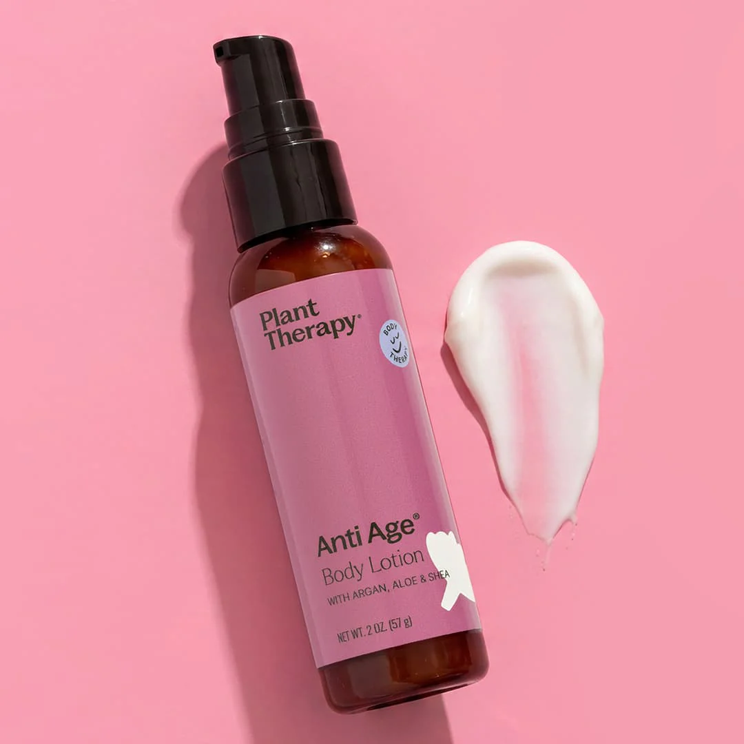 Anti Age Body Lotion with Argan, Aloe and Shea 2oz - Image 2