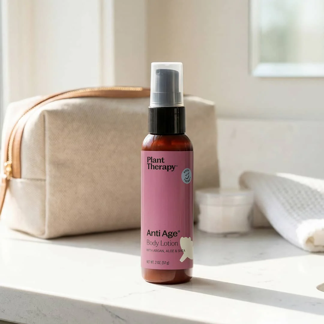 Anti Age Body Lotion with Argan, Aloe and Shea 2oz - Image 3