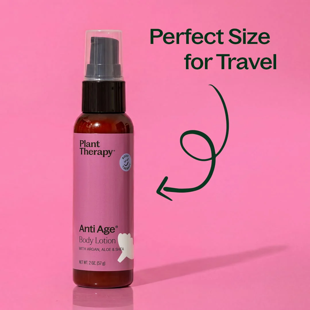 Anti Age Body Lotion with Argan, Aloe and Shea 2oz - Image 5