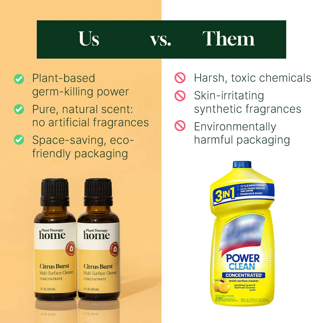 Cleaning Duo: Citrus Burst + Spray Bottle - Image 4