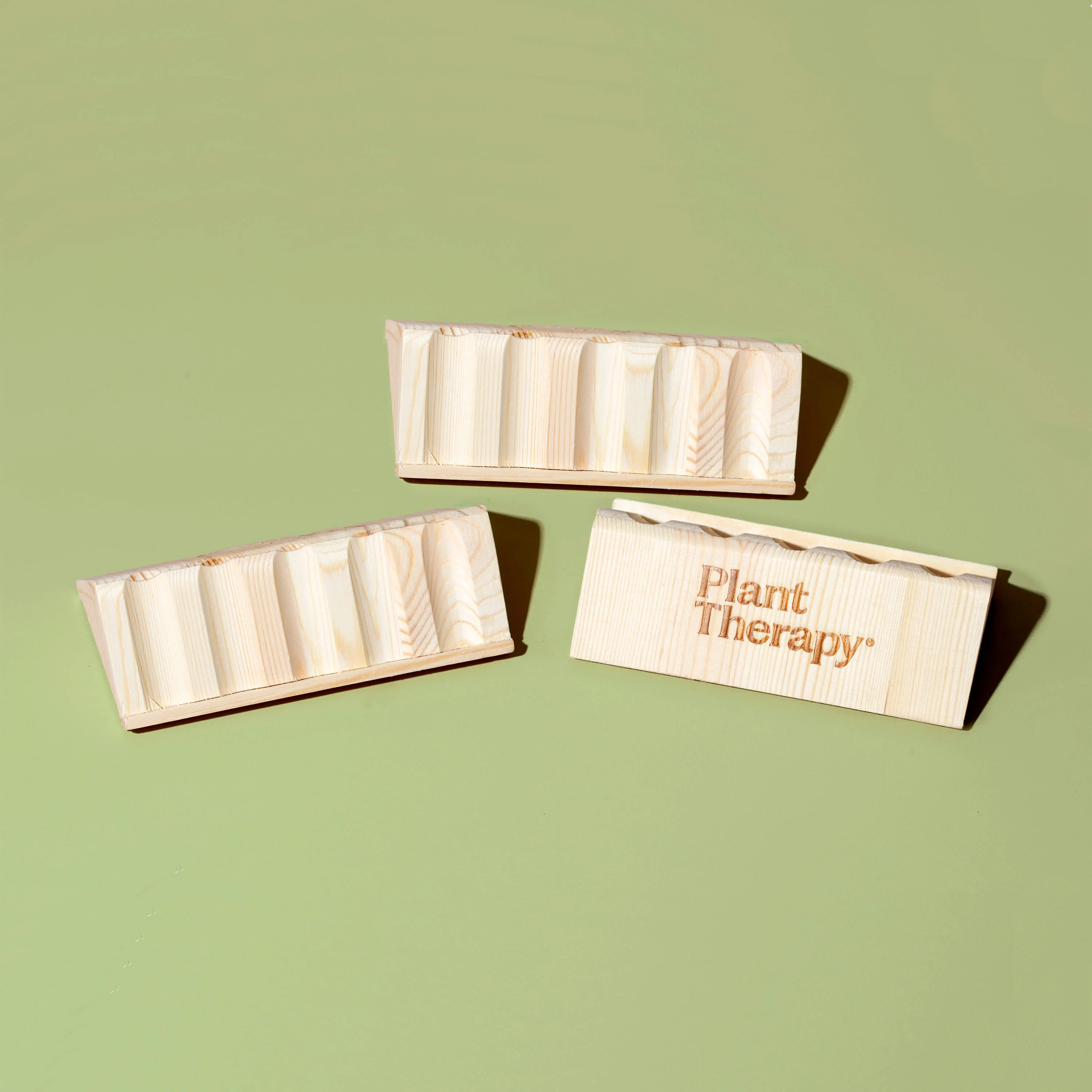 Essential Oil Wooden Storage Display - Set of 3 - Image 5
