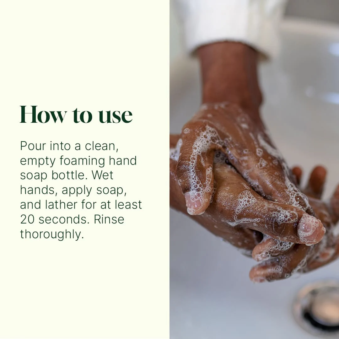 Lavender Rosemary Foaming Hand Soap Refill 32 oz - Image 5
