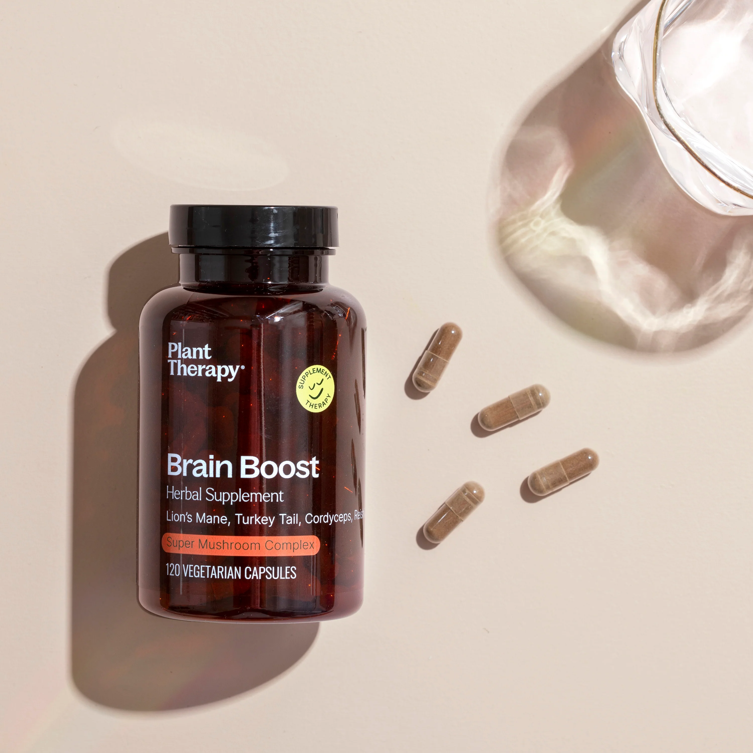 Brain Boost Herbal Supplement - 120 Capsules - Image 6