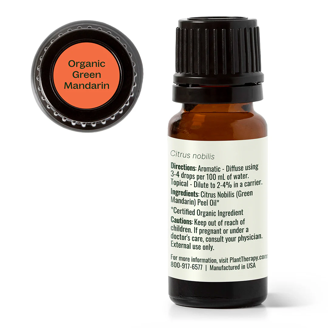 Organic Green Mandarin Essential Oil - Image 10