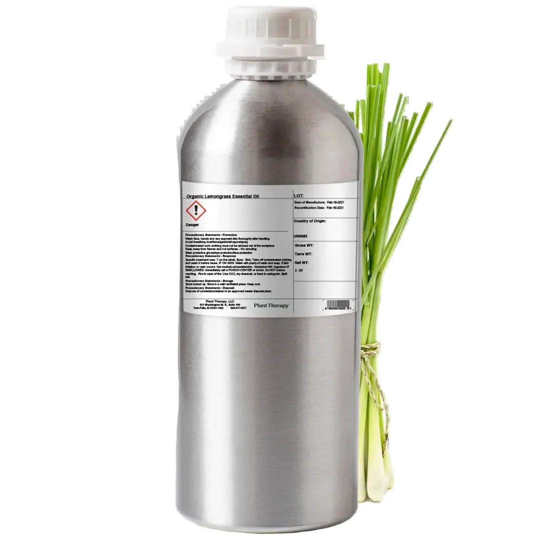 Organic Lemongrass Essential Oil Bulk