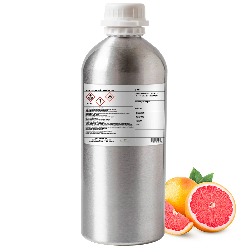 Pink Grapefruit Essential Oil Bulk - Image 2