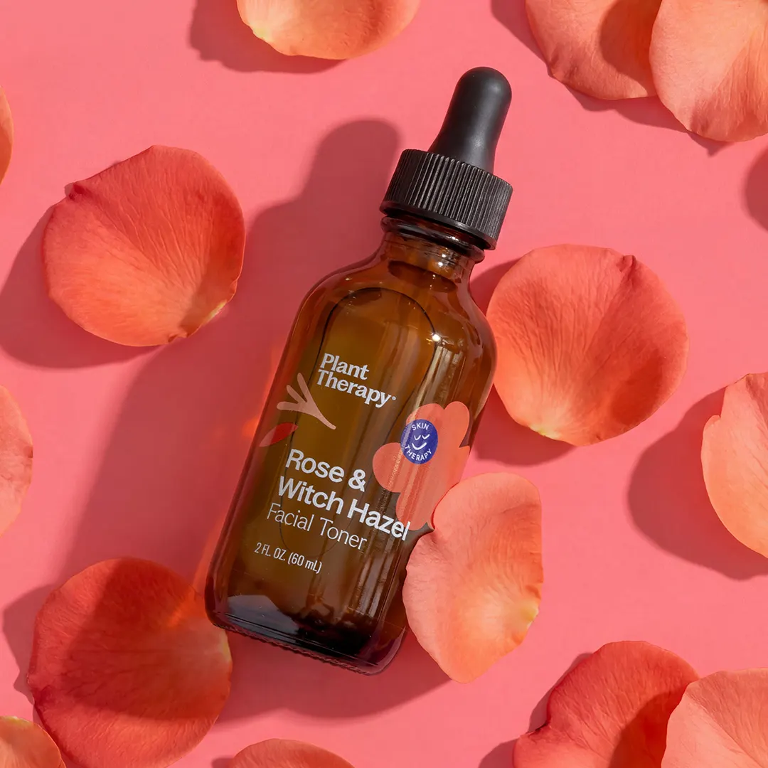 Rose & Witch Hazel Facial Toner 2oz - Image 2