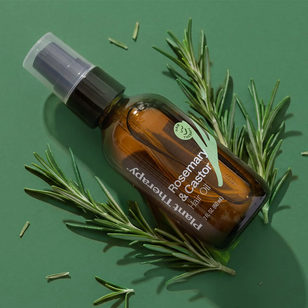 Rosemary & Castor Hair Oil 2oz - Image 2
