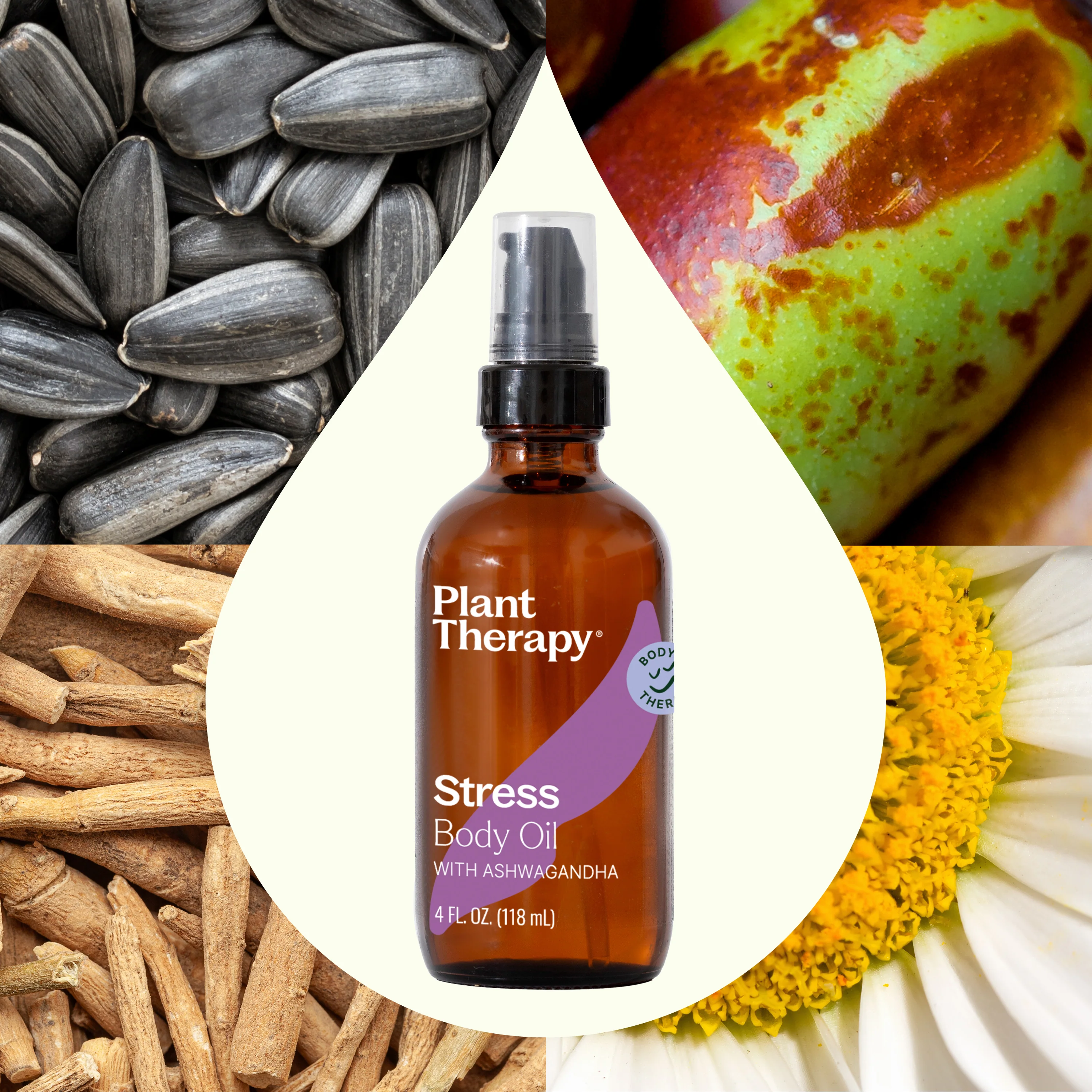 Stress Body Oil with Ashwagandha - Image 3