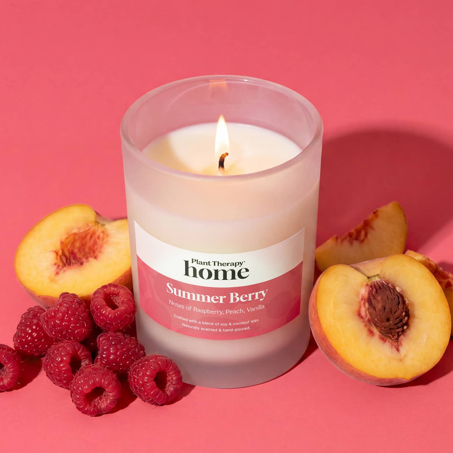 Summer Berry Naturally Scented Candle - Image 5