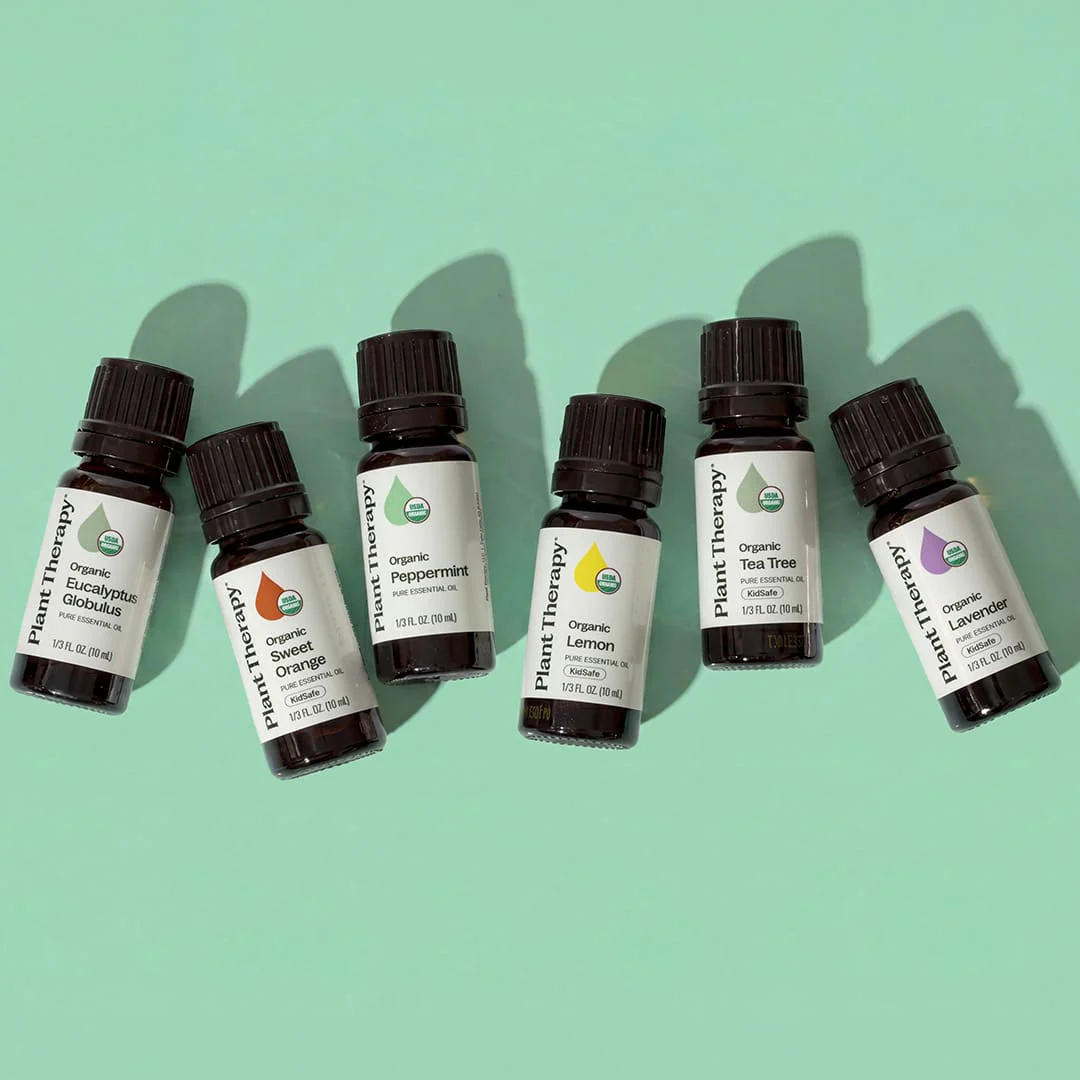 Top 6 Organic Singles Essential Oil Set - Image 3