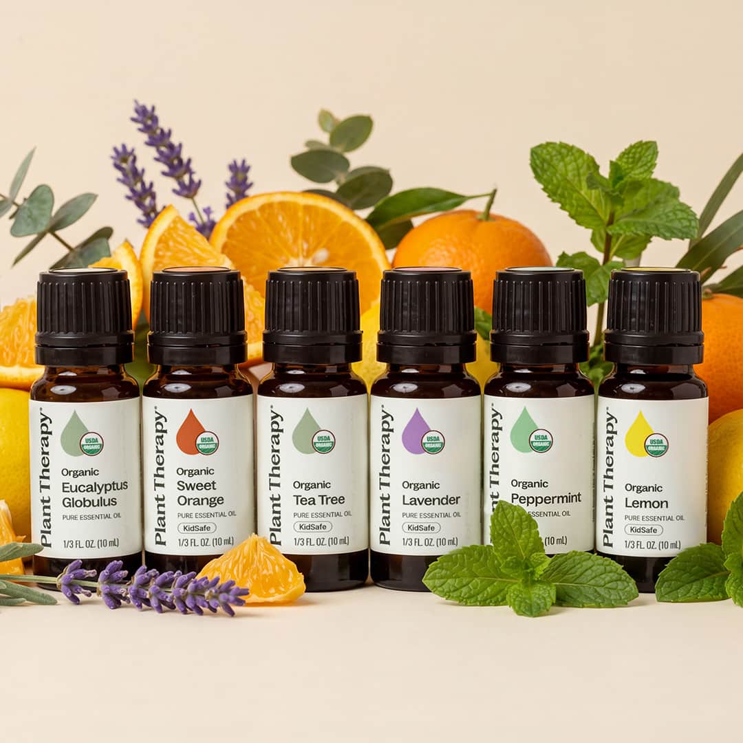 Top 6 Organic Singles Essential Oil Set - Image 4