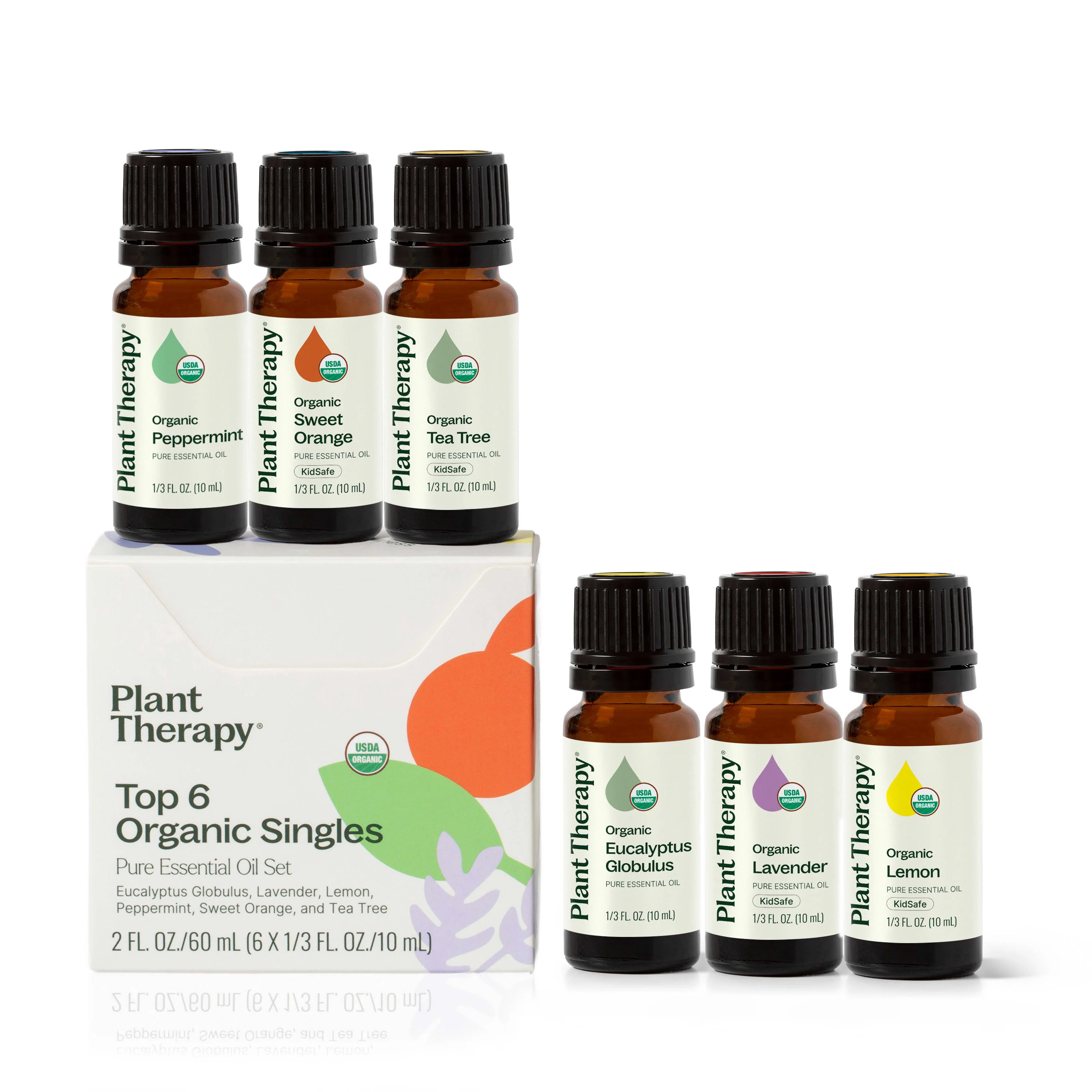 Top 6 Organic Singles Essential Oil Set - Image 7