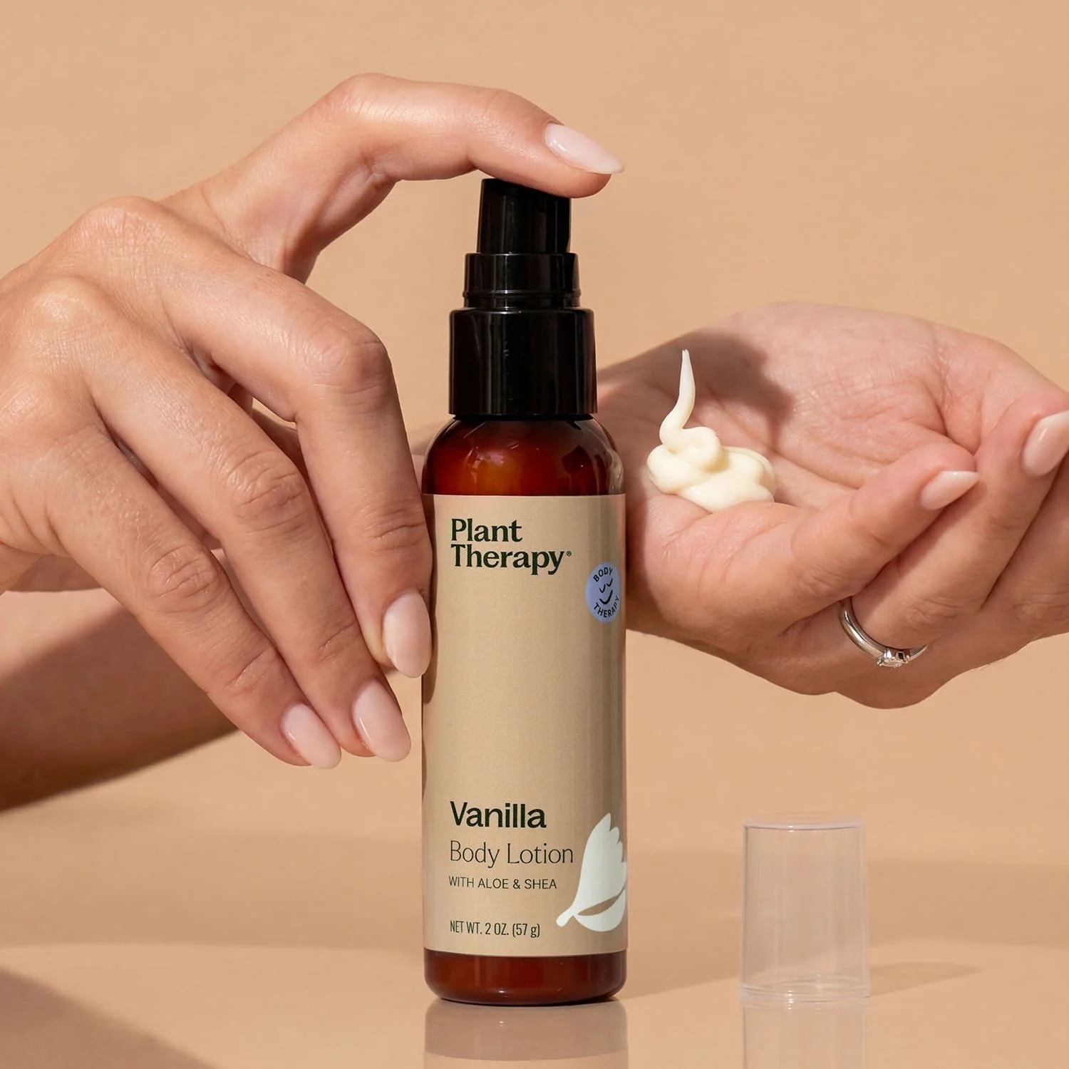 Vanilla Body Lotion with Aloe and Shea 2oz - Image 2