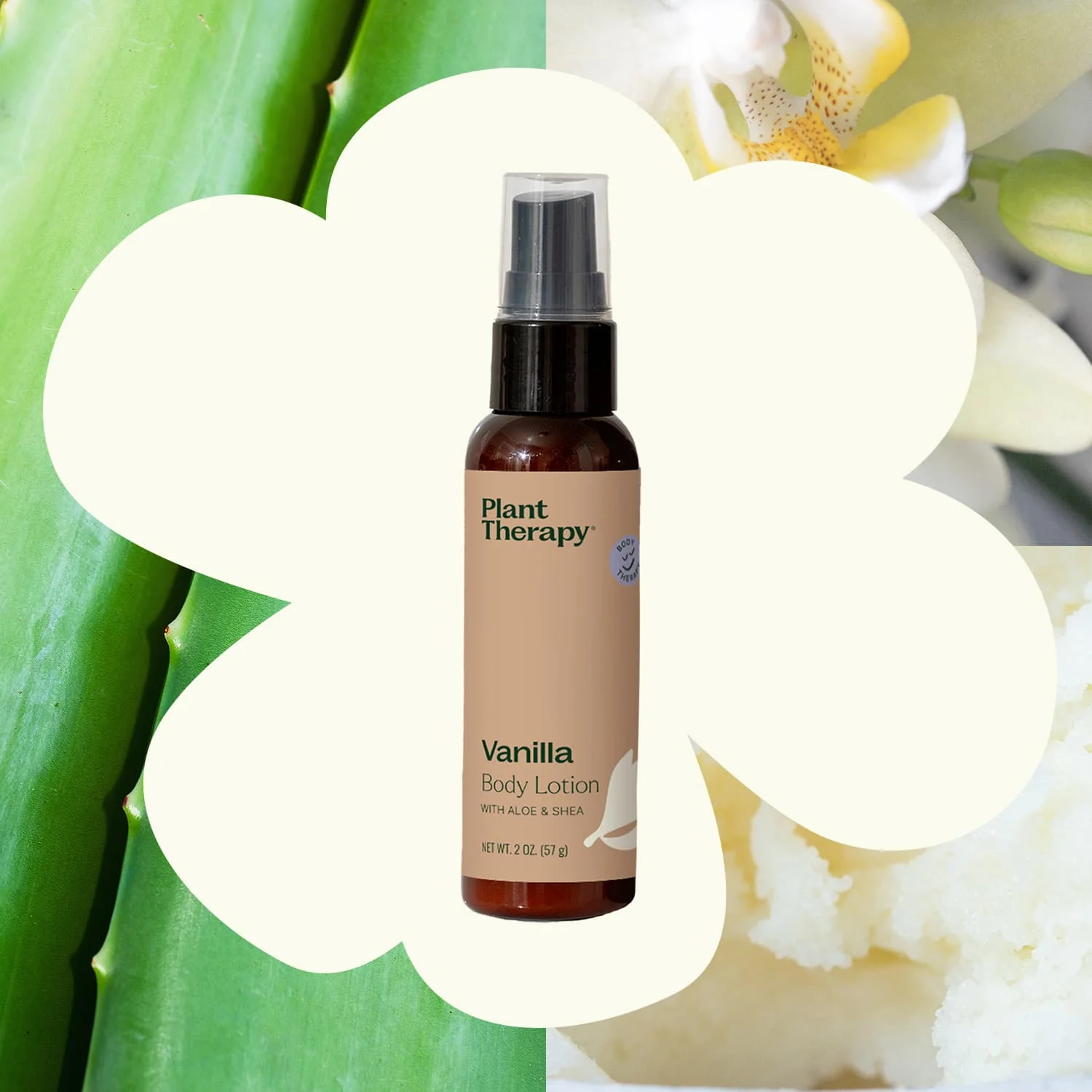 Vanilla Body Lotion with Aloe and Shea 2oz - Image 5