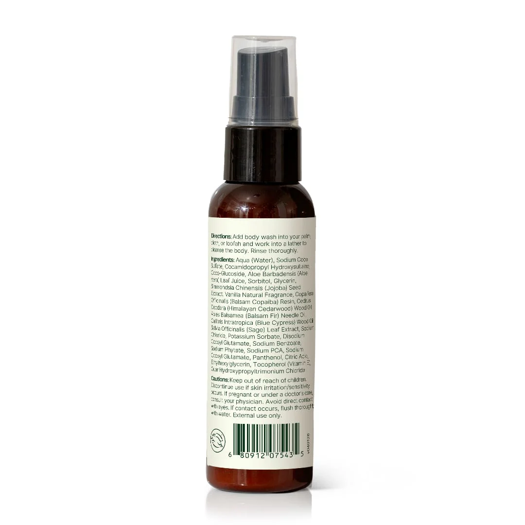 Vanilla Woods Body Wash 2oz - Image 11